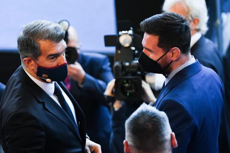 ميسي، لابورتا