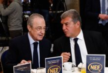 بيريز، لابورتا، ريال مدريد، برشلونة