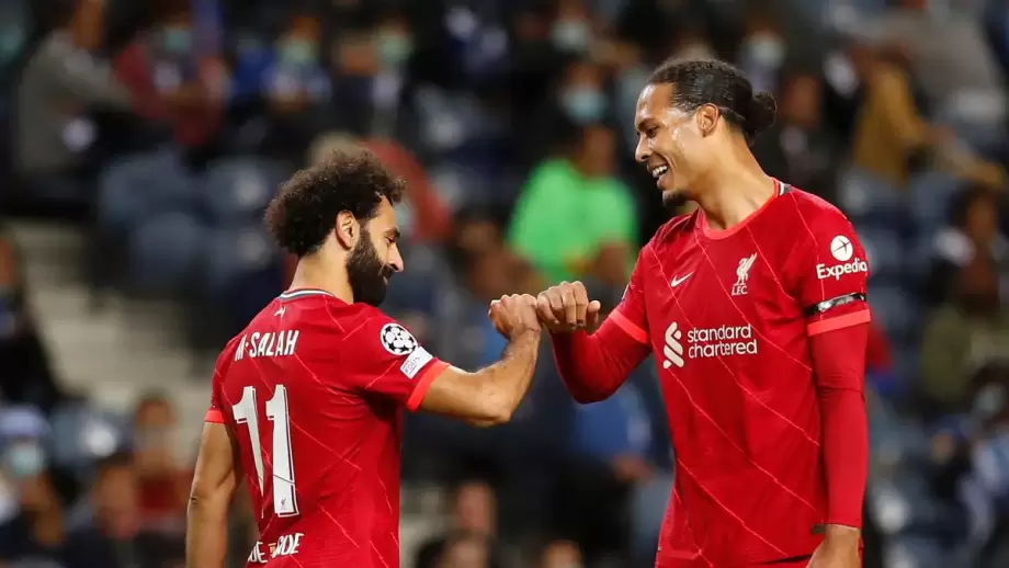 محمد صلاح، فان دايك، ليفربول