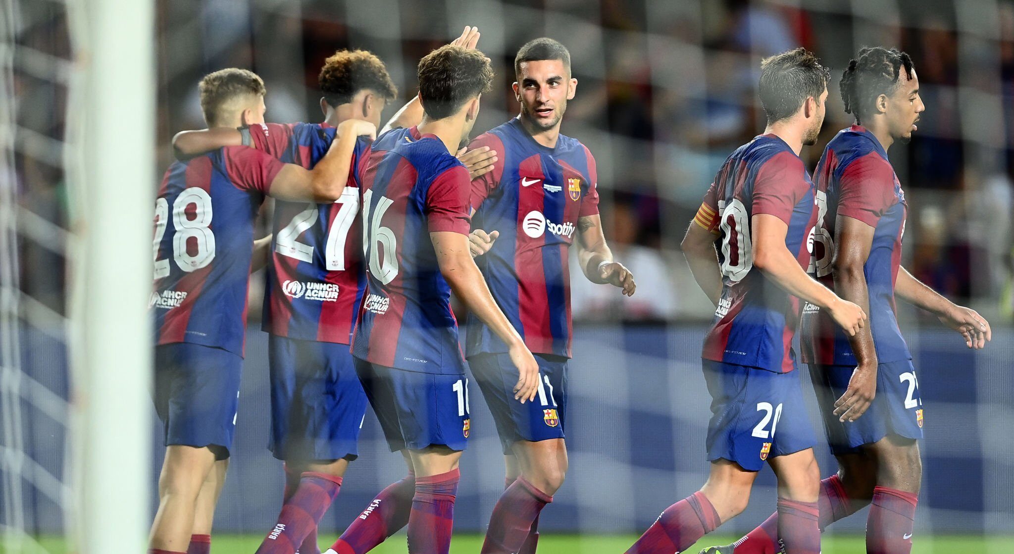 برشلونة، توريس، رافينيا، فاتي، الزلزولي، يامال