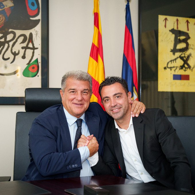 تشافي، برشلونة