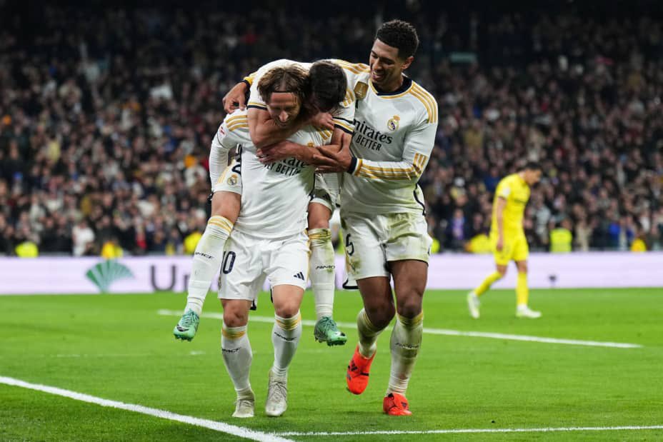 نتيجة مباراة ريال مدريد وفياريال