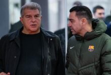 تشافي، برشلونة، لابورتا