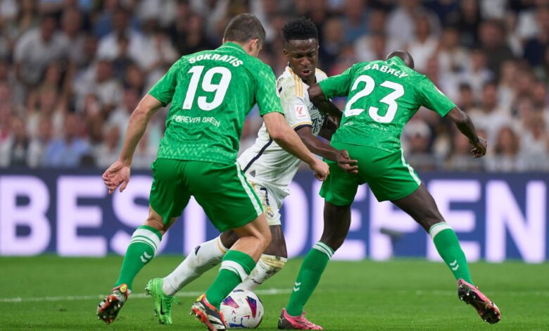 ملخص مباراة ريال مدريد وبيتيس (0-0)