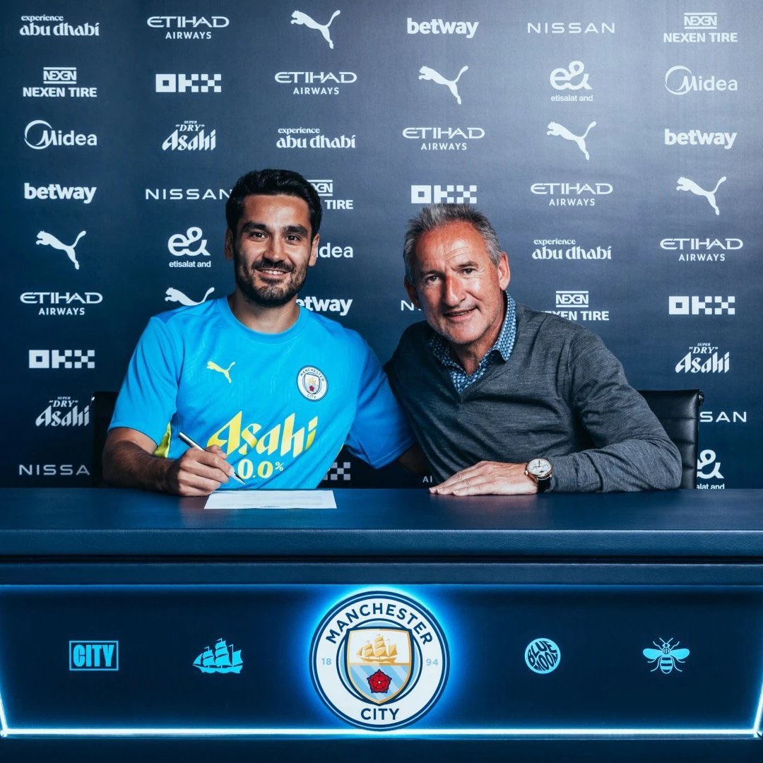 جوندوجان، برشلونة، مانشستر سيتي