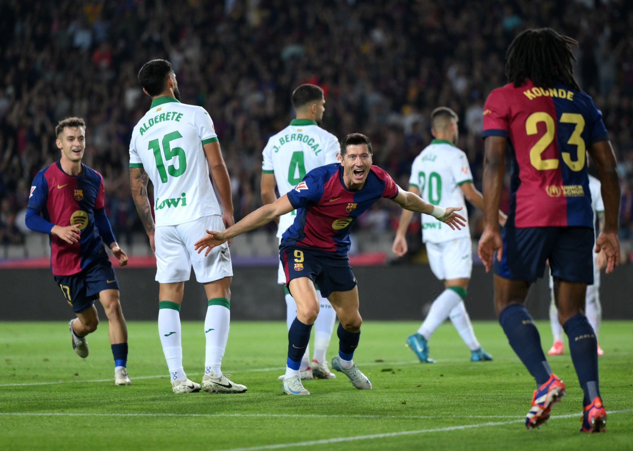 برشلونة وخيتافي