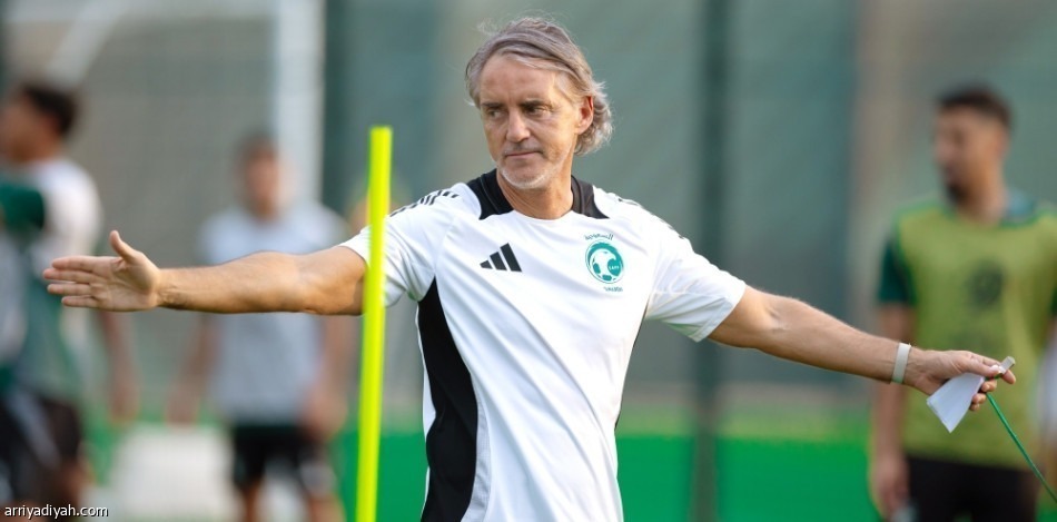 مانشيني، المنتخب السعودي