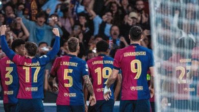 ملخص مباراة برشلونة وإسبانيول (3-1)