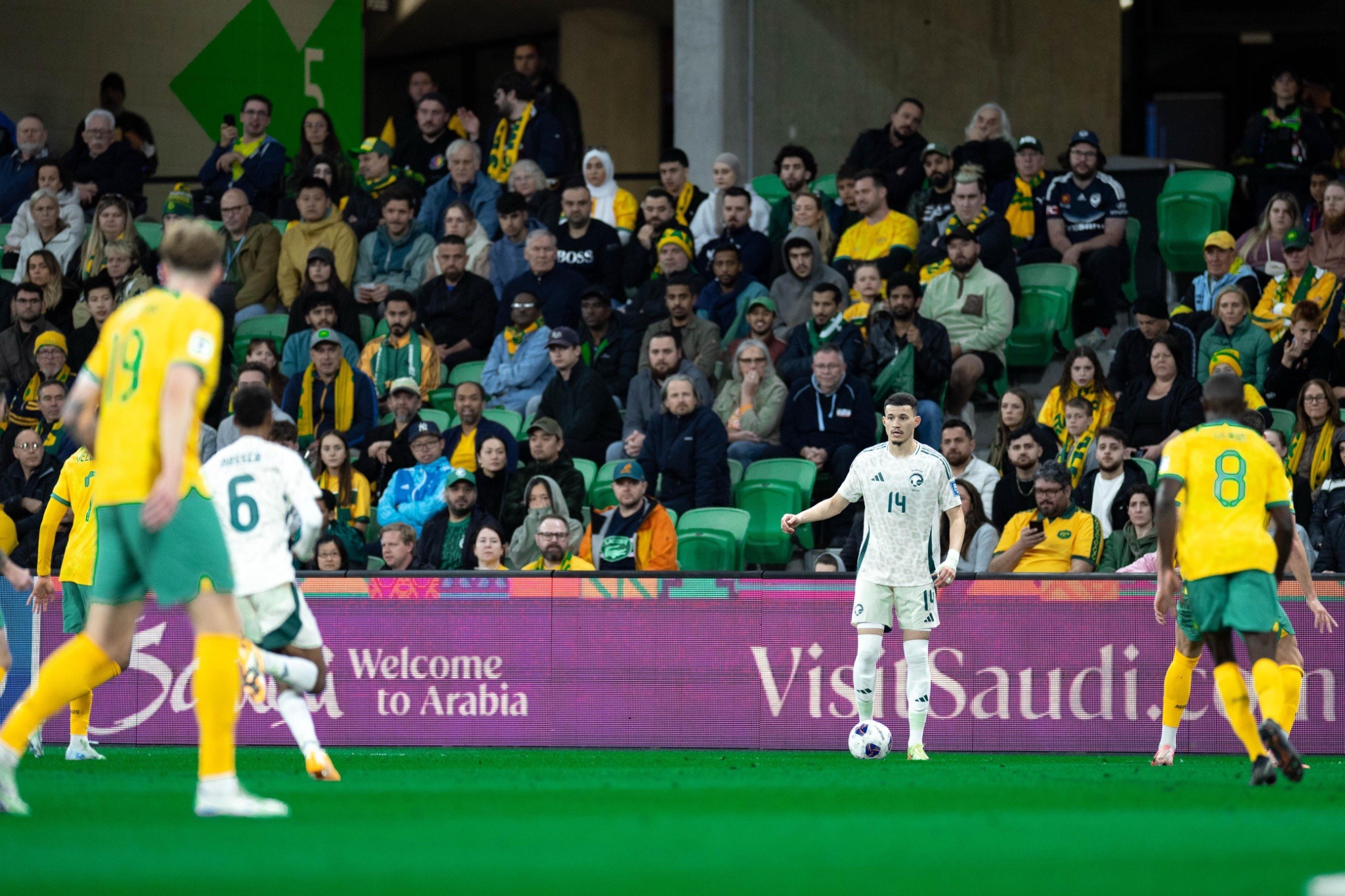 المنتخب السعودي، السعودية وأستراليا
