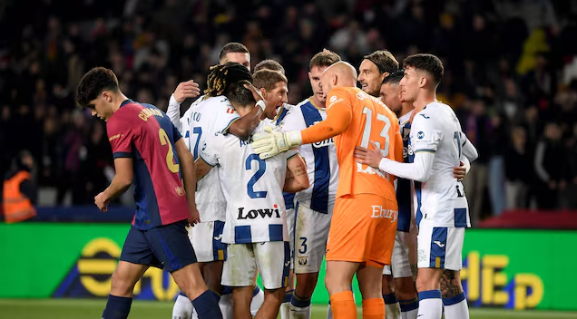 ملخص مباراة برشلونة وليجانيس (1-0)