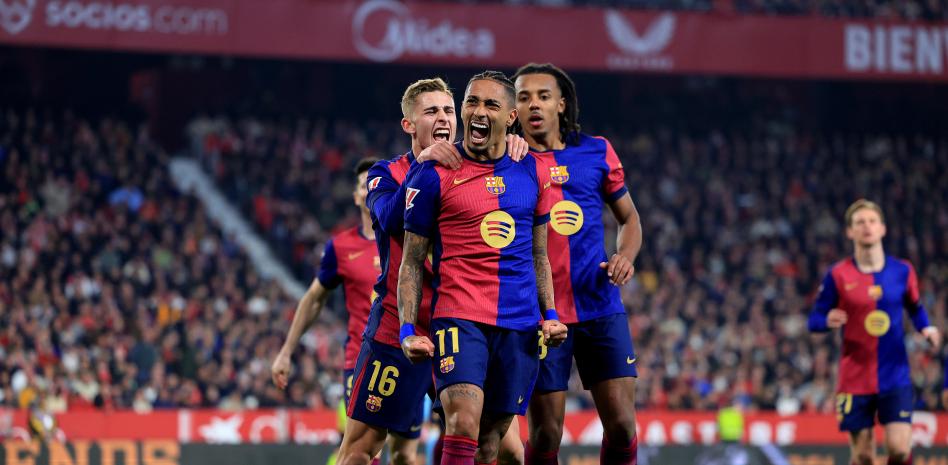 مشاهدة ملخص مباراة برشلونة وإشبيلية (4-1)