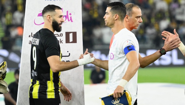 هدافي دوري روشن، بنزيما، كريستيانو