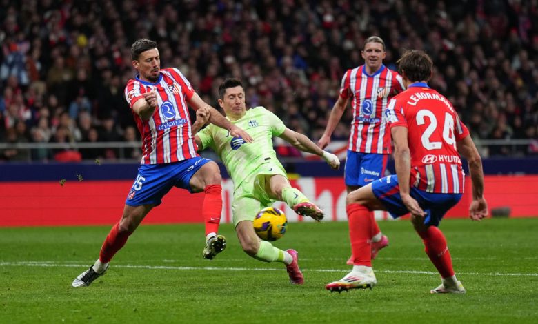 ملخص مباراة برشلونة وأتلتيكو مدريد (4-2)ذذ