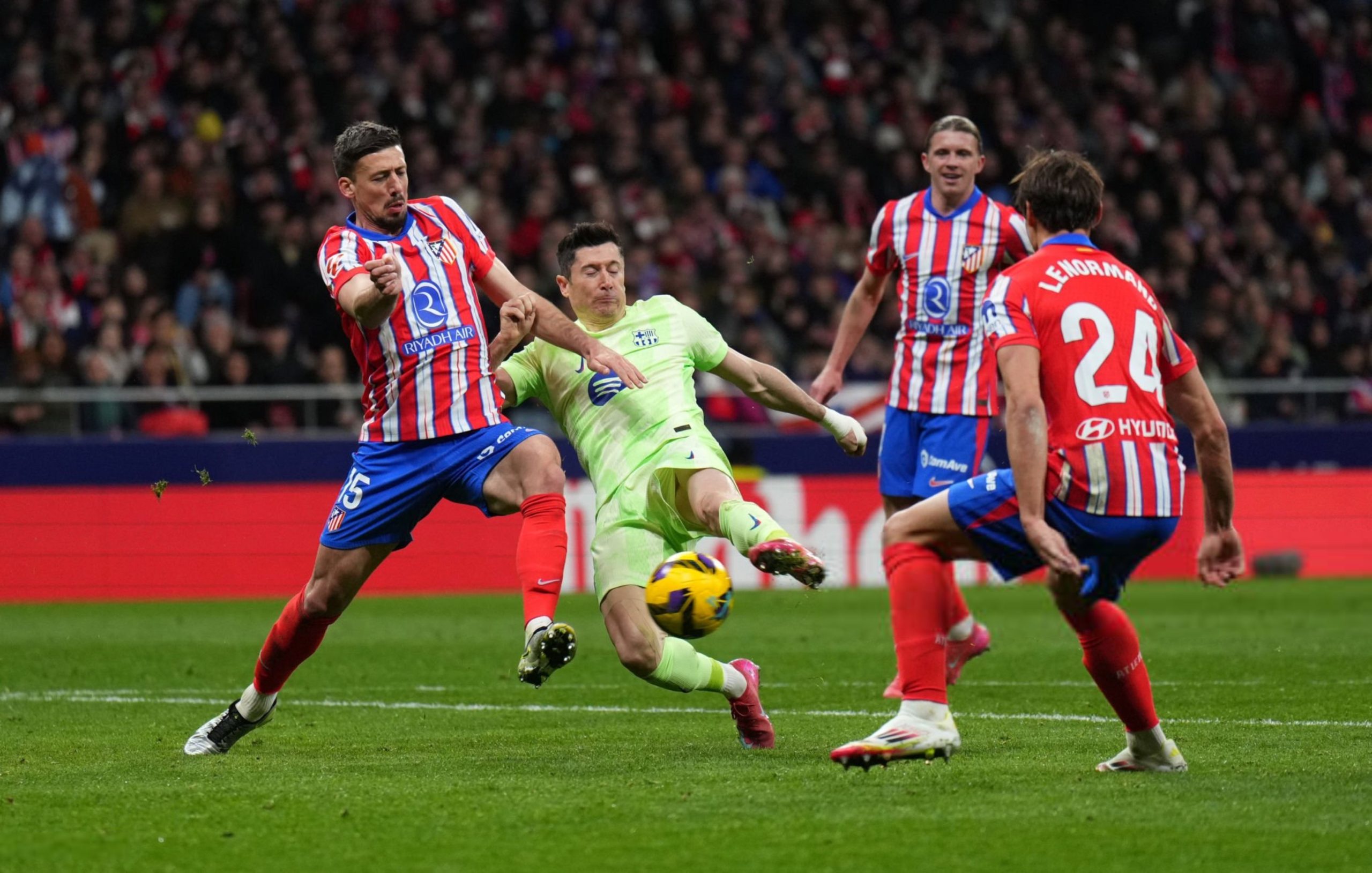 برشلونة وأتلتيكو مدريد