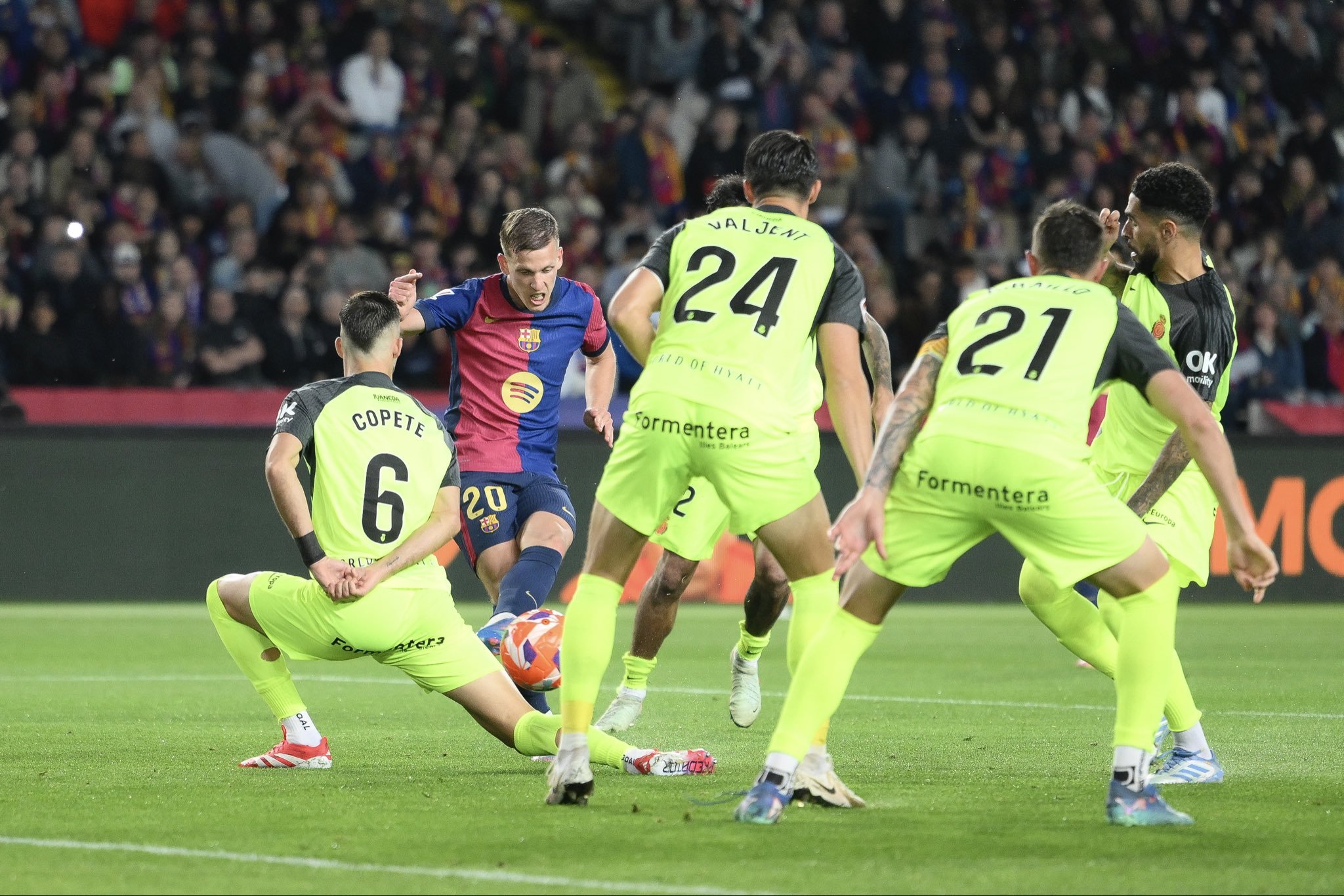 برشلونة ومايوركا