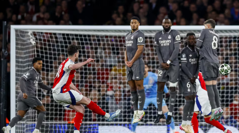 ملخص مباراة ريال مدريد وآرسنال (3-0)