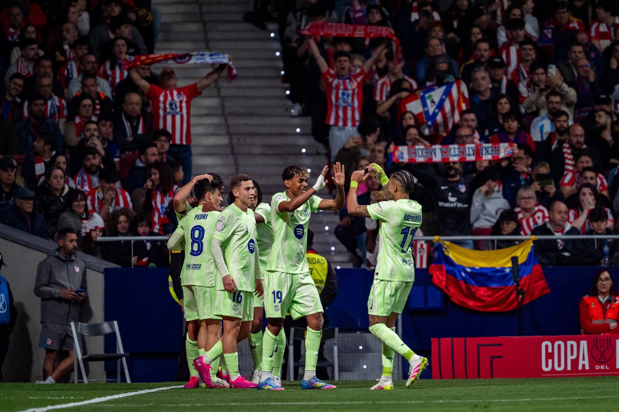 ملخص مباراة برشلونة وأتلتيكو مدريد (1-0)