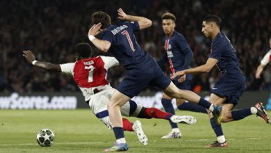أهداف مباراة باريس سان جيرمان وآرسنال (2-1)