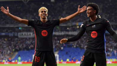 ملخص مباراة برشلونة وإسبانيول (2-0)
