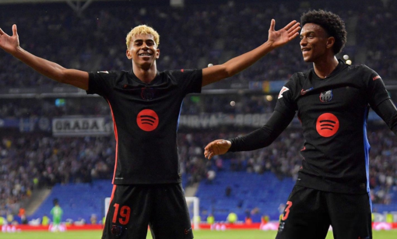 ملخص مباراة برشلونة وإسبانيول (2-0)