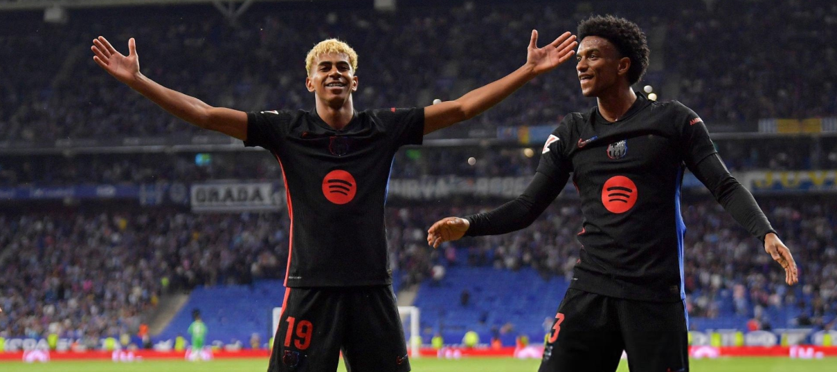ملخص مباراة برشلونة وإسبانيول (2-0)
