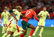 ملخص مباراة البرتغال وإسبانيا (2-2)