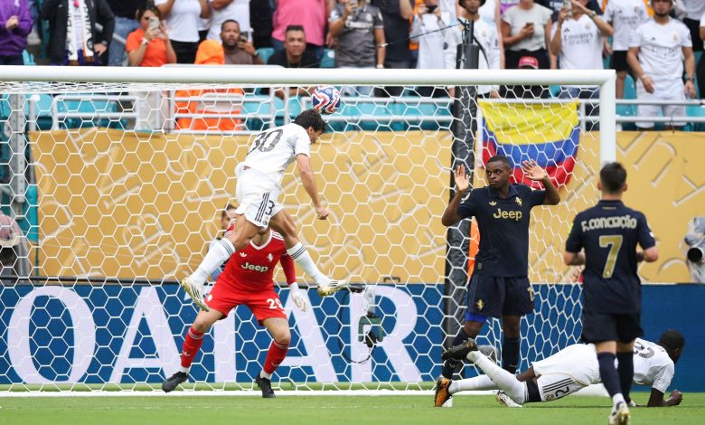 ملخص مباراة ريال مدريد ويوفنتوس 1-0