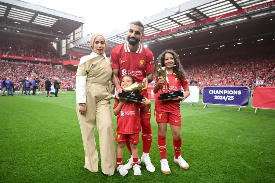 محمد صلاح، زوجة صلاح، ليفربول