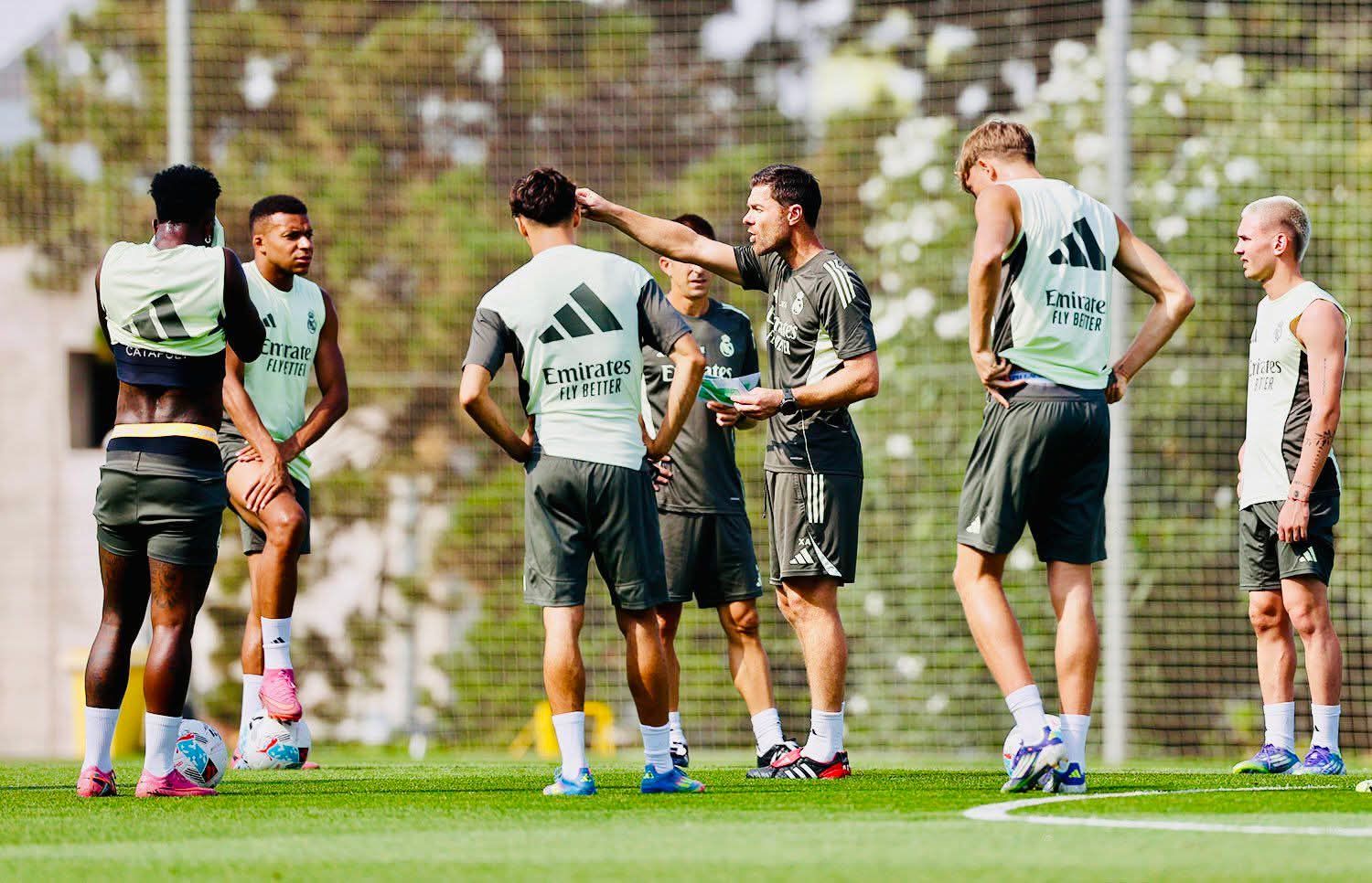 ماستانتونو، ريال مدريد، الونسو، تدريبات