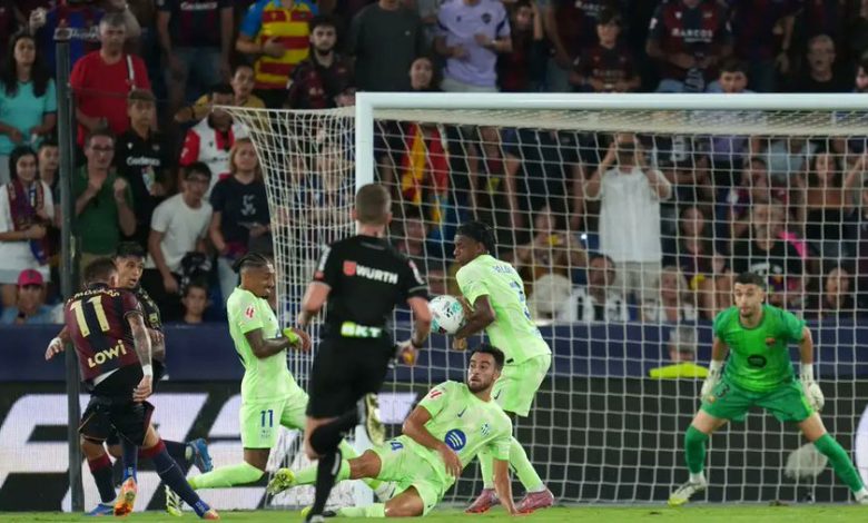 برشلونة وليفانتي