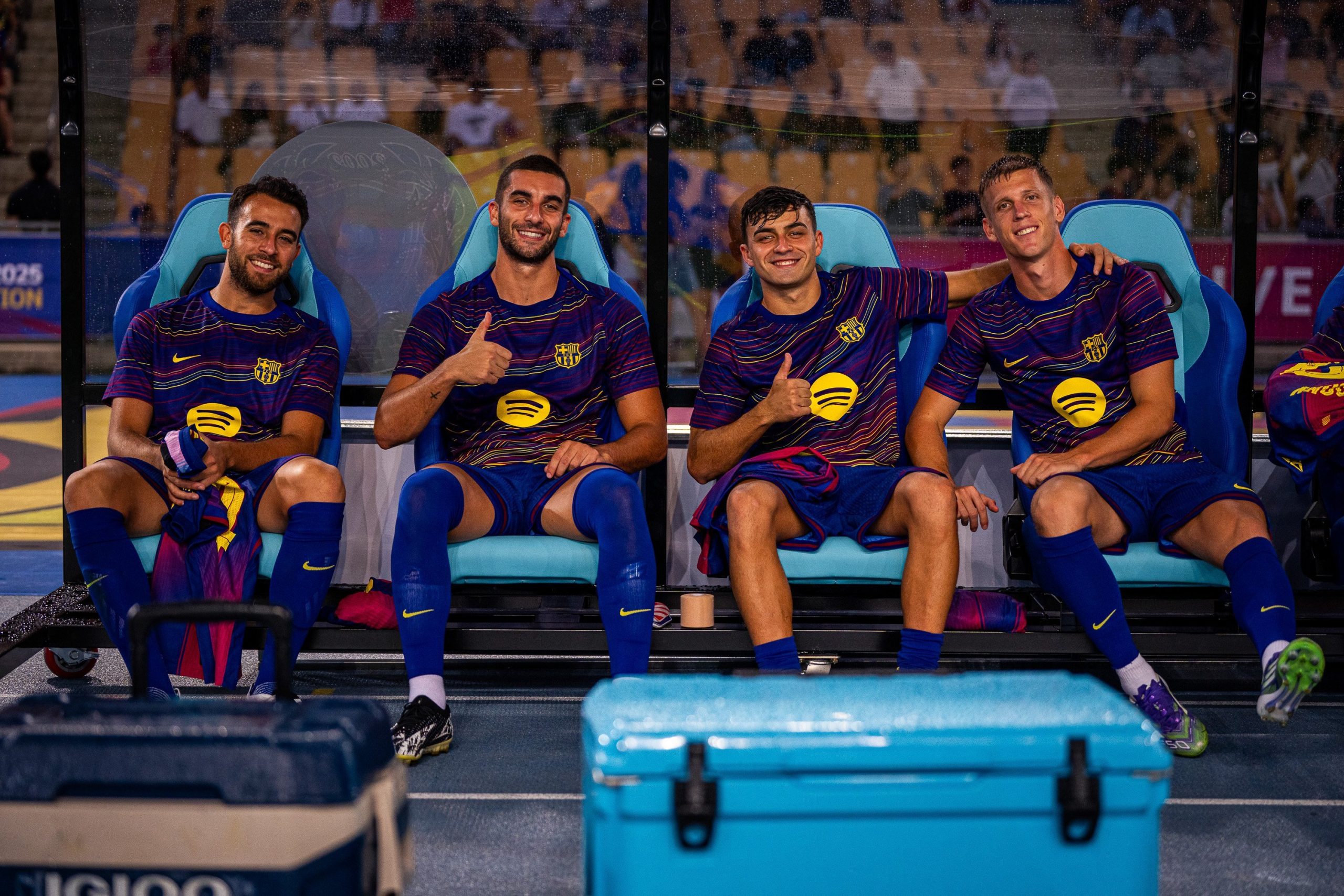 برشلونة، أولمو، توريس، بيدري، جارسيا