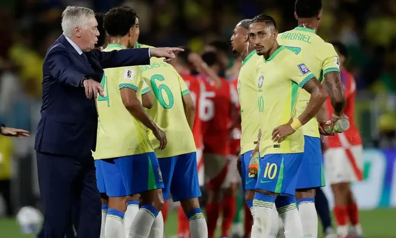 برشلونة، رافينيا، البرازيل، أنشيلوتي