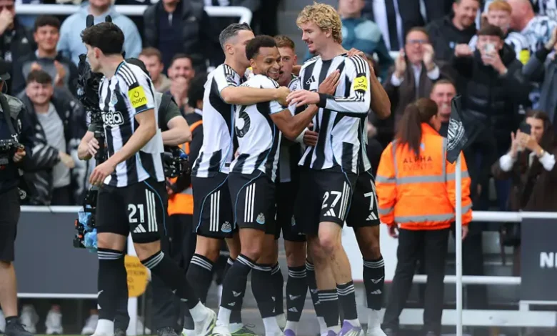 نيوكاسل، برشلونة، دوري أبطال أوروبا