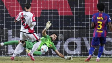 ملخص مباراة برشلونة وفاليكانو 1-1