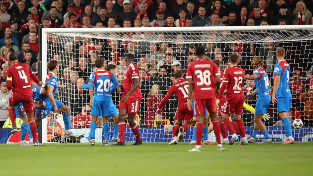 ملخص مباراة ليفربول وأتلتيكو مدريد 3-2