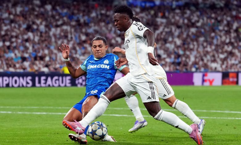 ملخص مباراة ريال مدريد مارسيليا (2-1)