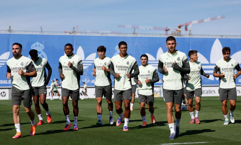 تدريبات، ريال مدريد
