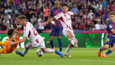 ملخص مباراة برشلونة وأولمبياكوس (6-1)