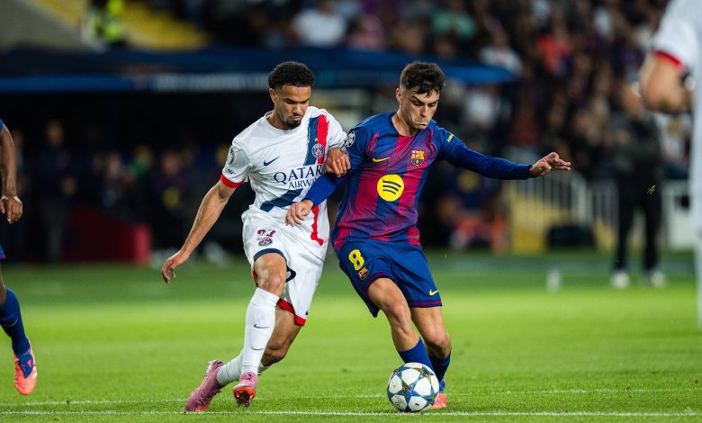 ملخص مباراة برشلونة وباريس سان جيرمان 2-1