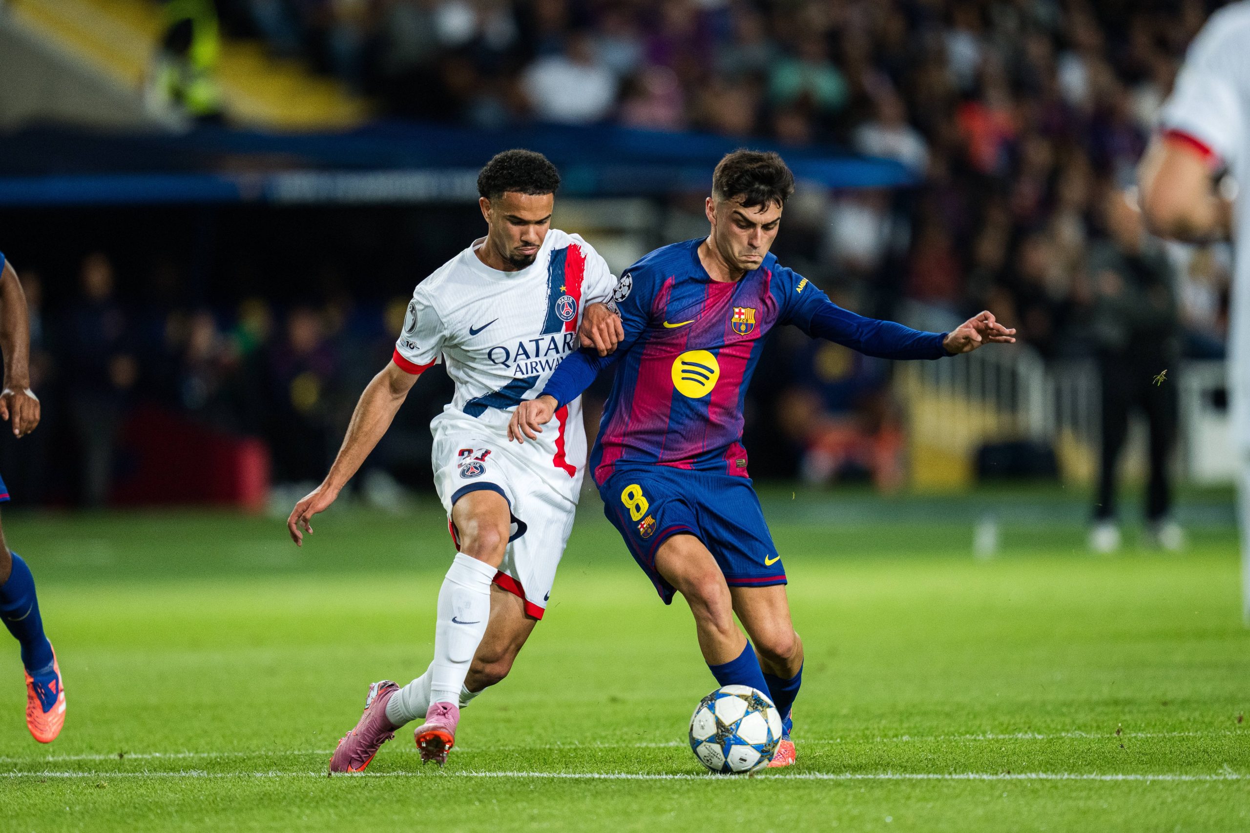 ملخص مباراة برشلونة وباريس سان جيرمان 2-1
