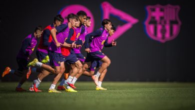تدريبات برشلونة