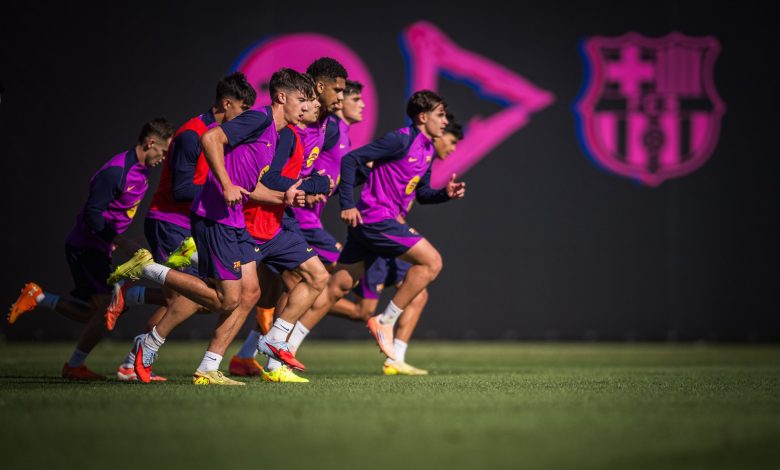تدريبات برشلونة