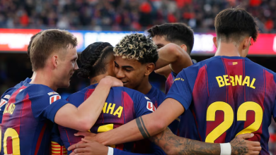 ملخص مباراة برشلونة وألافيس 3-1