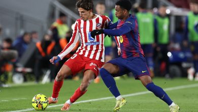 ملخص مباراة برشلونة وأتلتيكو مدريد (3-1)