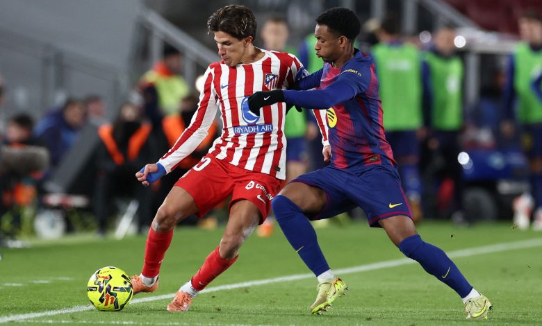 ملخص مباراة برشلونة وأتلتيكو مدريد (3-1)