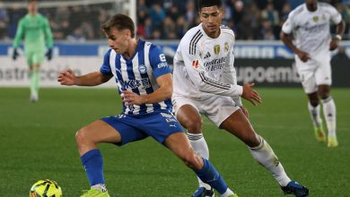 ملخص مباراة ريال مدريد وألافيس (2-1)