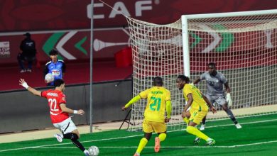 ملخص مباراة مصر وزيمباوي (2-1)