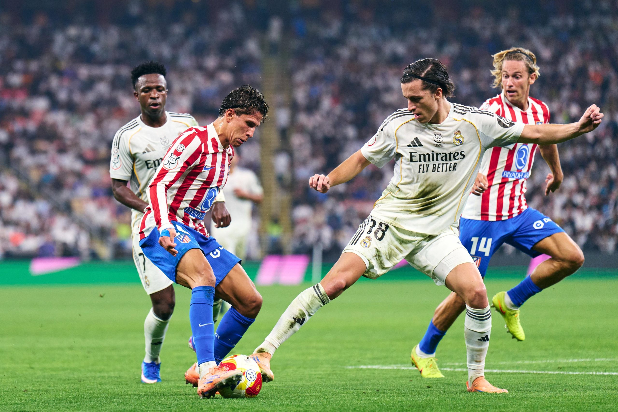 ملخص مباراة ريال مدريد وأتلتيكو مدريد (2-1)