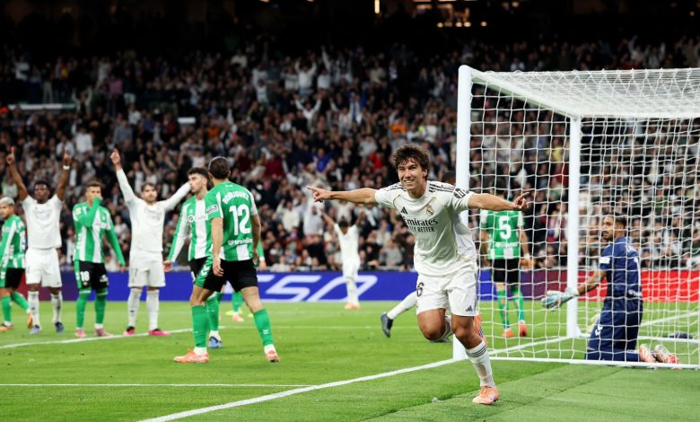 ملخص مباراة ريال مدريد وبيتيس (5-1)