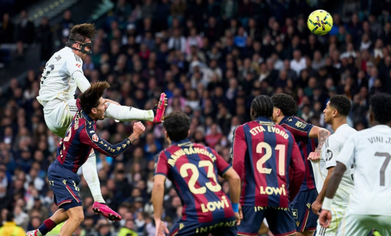 مخلص مباراة ريال مدريد وليفانتي (2-0)